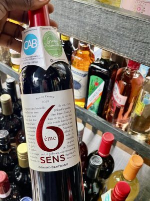 6 sens red wine